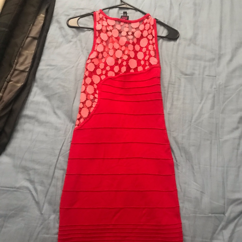 Red dress